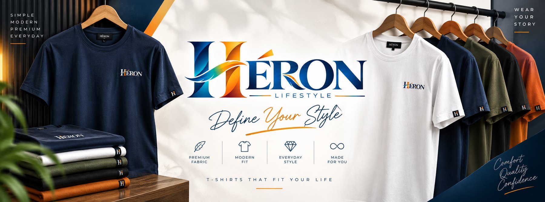 Héron Lifestyle t-shirt collection — define your style
